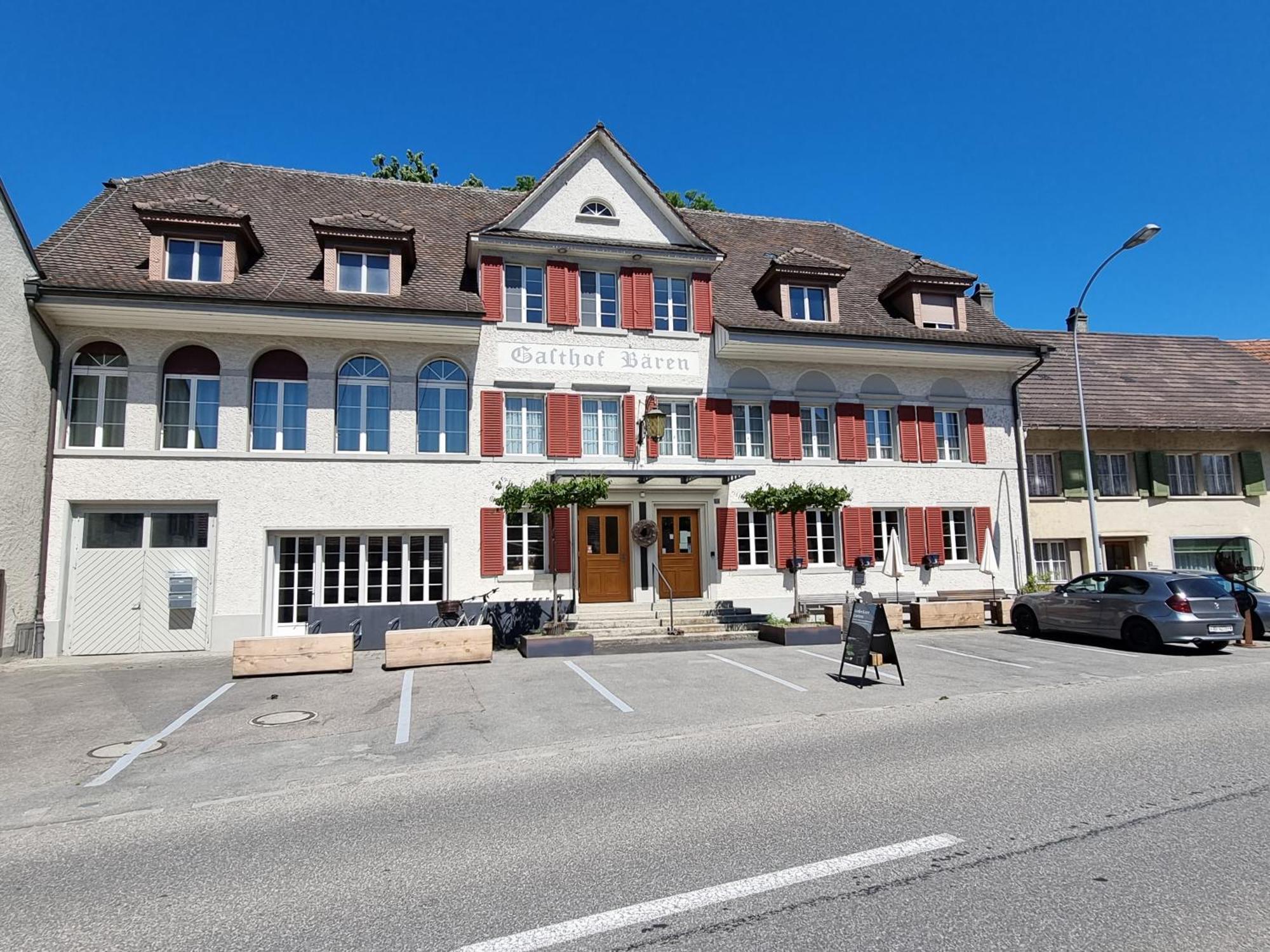 Gasthof Baeren Schinznach Dorf Exterior foto